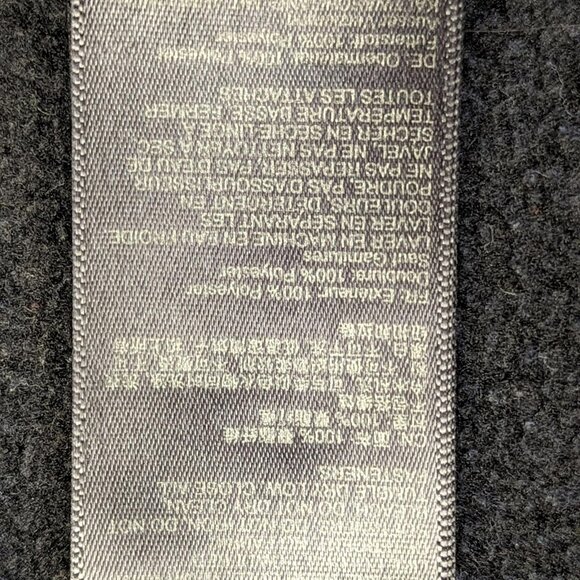 Marmot Ordesa Poartec Fleece Gray Full Zip Women's Jacket - Picture 7 of 8